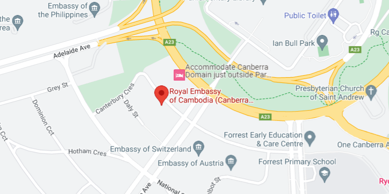 Cambodia Embassy in Canberra 