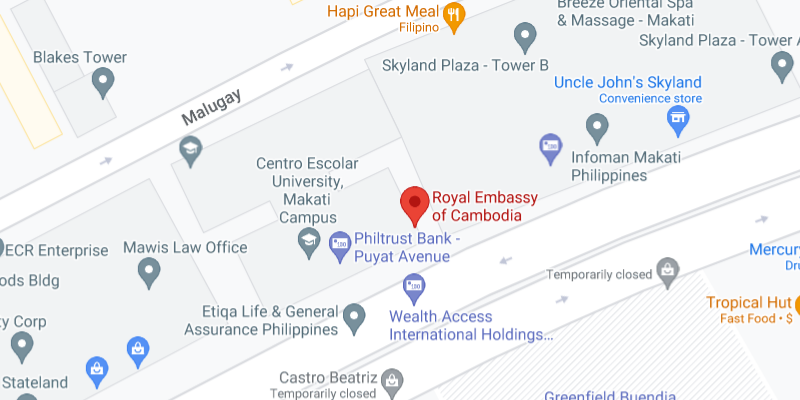 Royal Embassy of Cambodia in Philippines