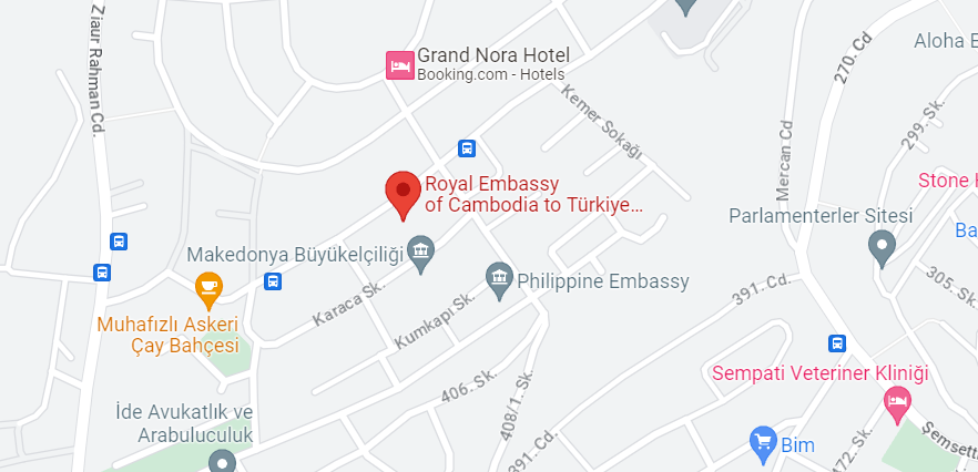 Royal Embassy of Cambodia in Turkey